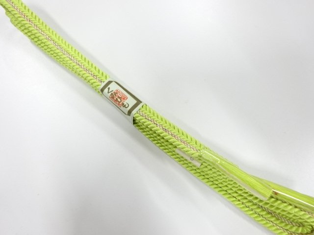 未使用品　正絹　手組帯締め